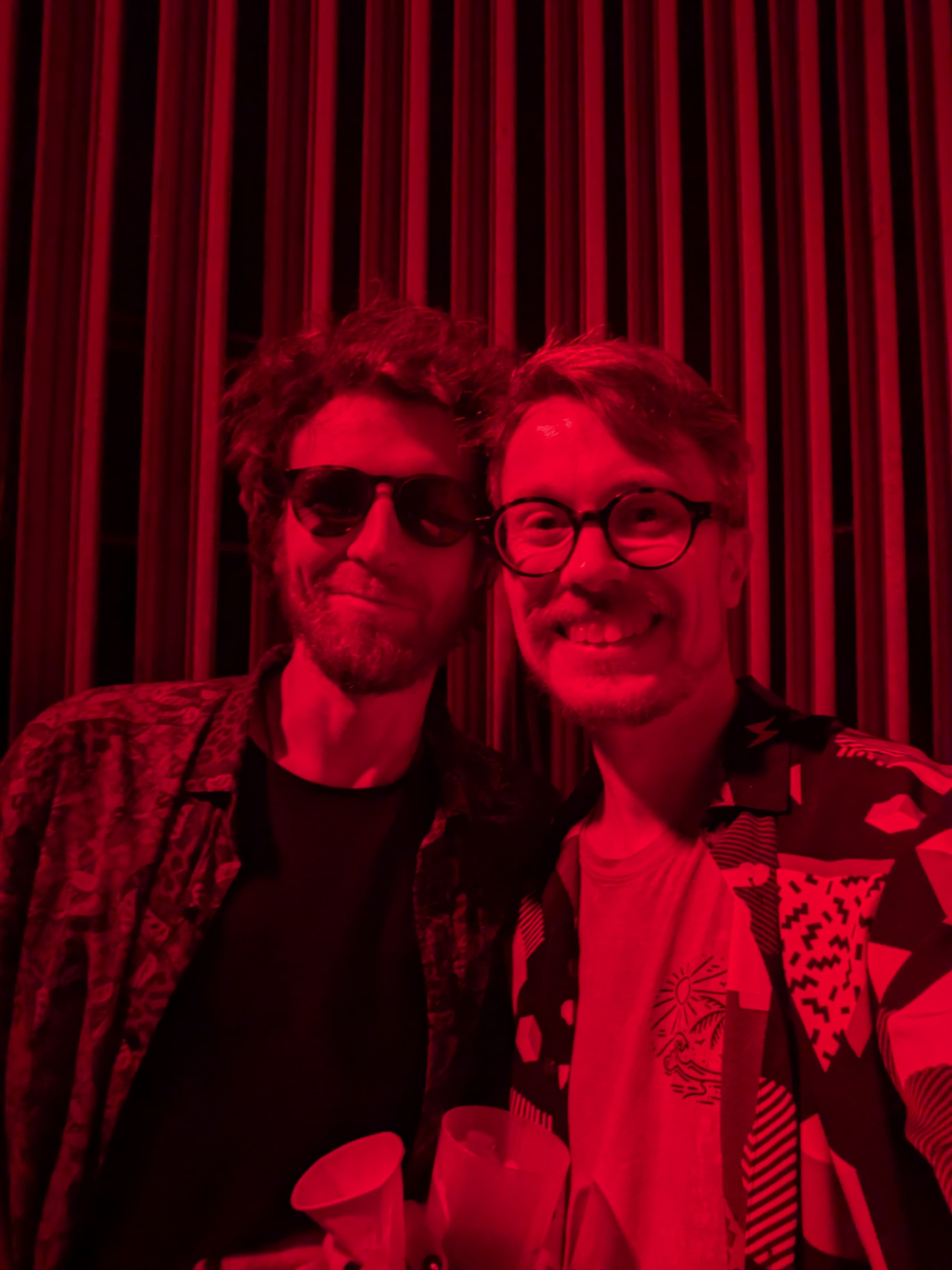 Alex and James — the night it started